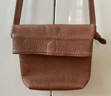 Borsa a mano vera pelle cognac