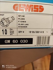 SPINE O CONNETTORI 7 PEZZI GEWISS IP67 3P+_ 16-6h/380-415 GW60030