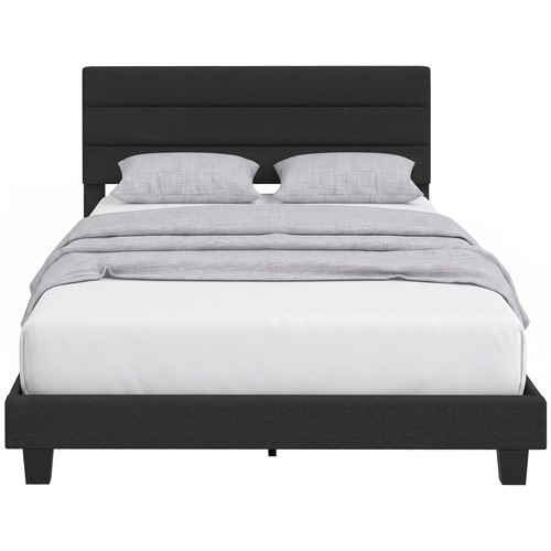 Homcom letto matrimoniale - matrimoniale, con