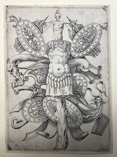 Enea Vico - Trofeo con una