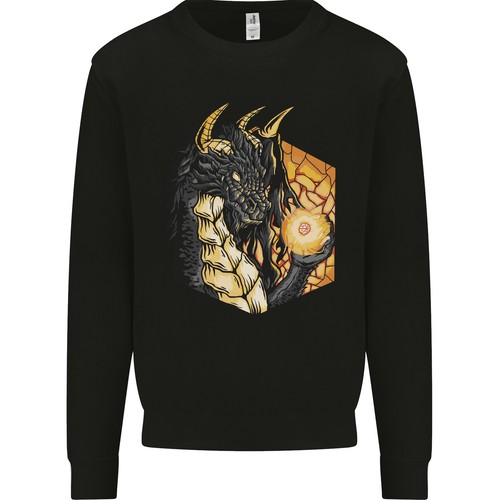 Felpa jumper dragon dice - jumper, rpg