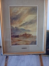 George Secan paesaggio con figure