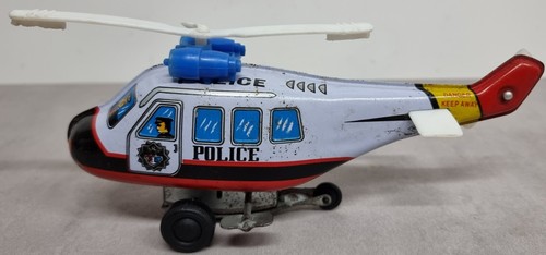 Elicottero polizia latta - polizia,