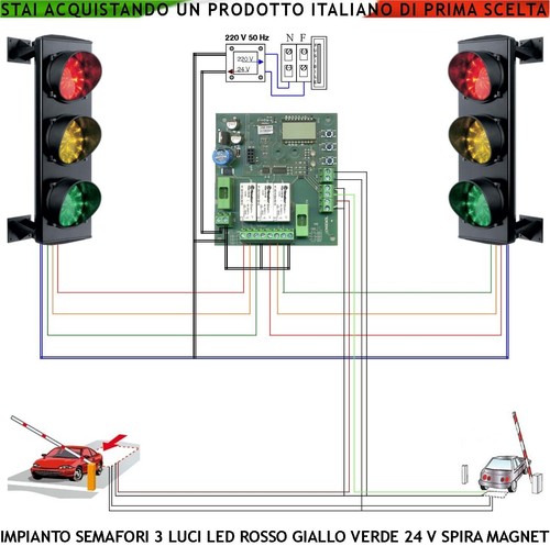 Kit semaforo garage - kit,