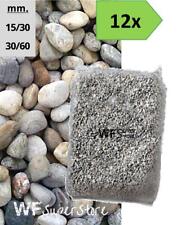 Ciottoli di Torrente - 12 sacchi da 25 kg - sassi fiume pietre giardino