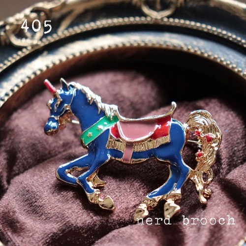 Spilla unicorno cavallo - spilla, unicorno,