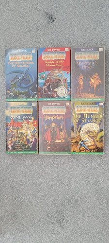 Joe dever lone wolf gamebooks - joe,