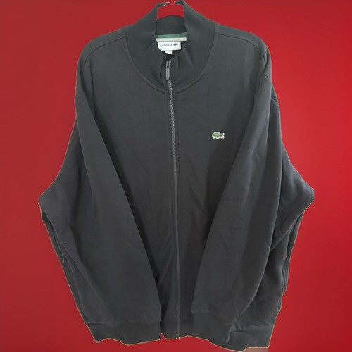Lacoste giacca felpa pile full