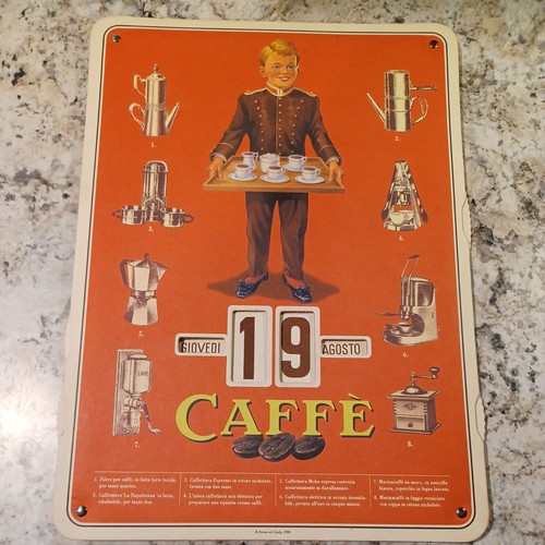 Calendario perpetuo caffè - calendario,