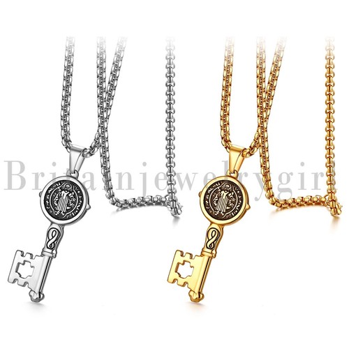 Collana uomo acciaio inox san - acciaio,