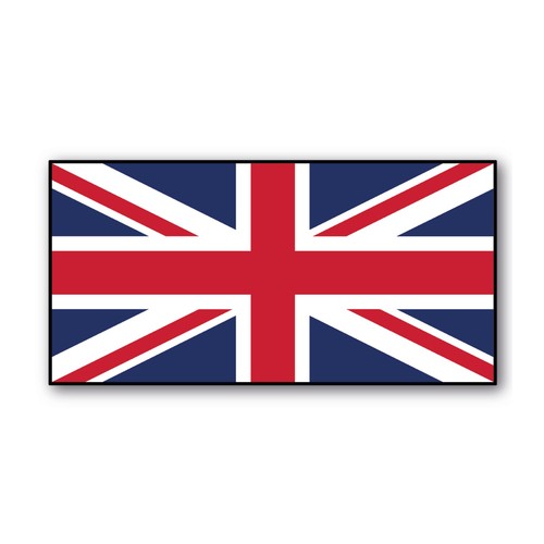 Adesivo union jack bandiera - adesivo,