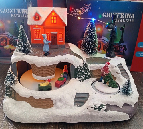 Giostrina natalizia con - , luci