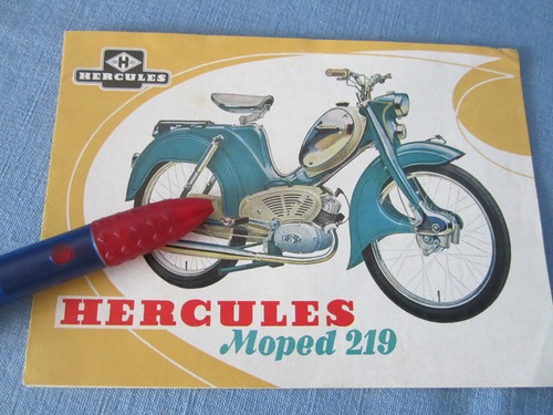 Prospetto ciclomotore hercules - prospetto,