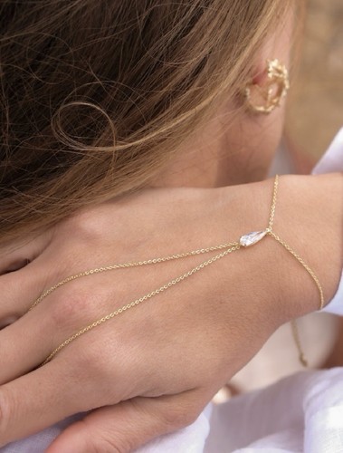 Bracciale catena a - 3/$39!, mano