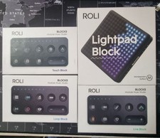 ROLI Lightpad Block M + 3 moduli (Touch, Loop e Live ) Perfetti