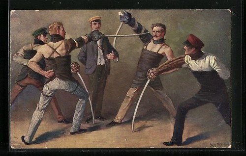 Cartolina artista georg - cartolina,