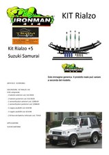 Kit rialzo off road for - , nissan