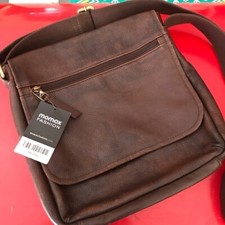 Fossil borsa a tracolla stile postina pelle goffrata dim medie