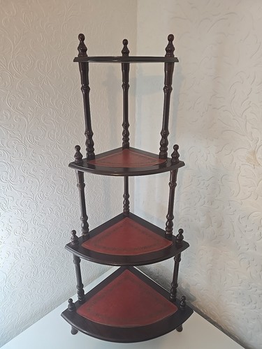 Espositore vintage angolare - espositore,