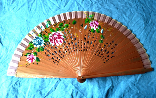 Ventaglio vintage spagnolo - , in