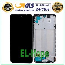 DISPLAY LCD OLED + FRAME PER XIAOMI REDMI NOTE 10S 4G M2101K7BNY TOUCH SCREEN