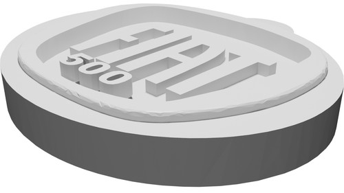 Portachiavi per fiat - fiat, 500