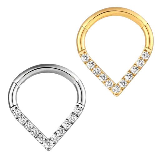 Piercing setto titanio - , clicker