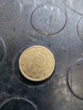 moneta 50 centesimi del anno 2001  Spangna rara