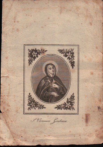 Santino del 1800 - santino, santa