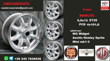 Cerchi lega minilite austin - minilite,