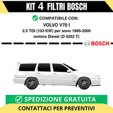 KIT BOSCH 4 Filtri tagliando
