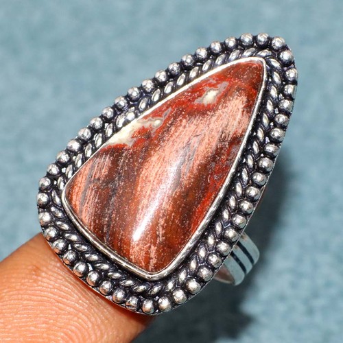 Anello agata denaro placcato