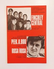 New Vaudeville band Finchley Central / Bobby Solo Peek A Boo / Rosa Rosa Spartit