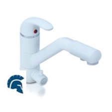 Rubinetto Tre Vie Miscelatore Bianco