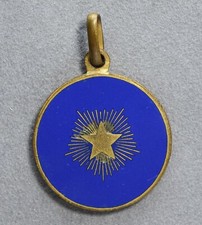 Medaglia smaltata orfani di