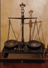 Bilancia antica a coda di rondine da collezione fine '800 / primi '900