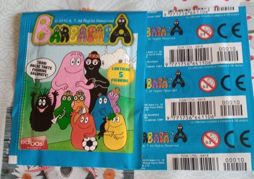 Bustina figurine barbapapa - bustina,