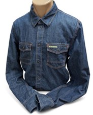 Camicia in denim con bottoni PEPE JEANS L 'BROOKS' cuciture in rame