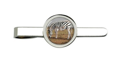 Clip per cravatta zebra - clip,