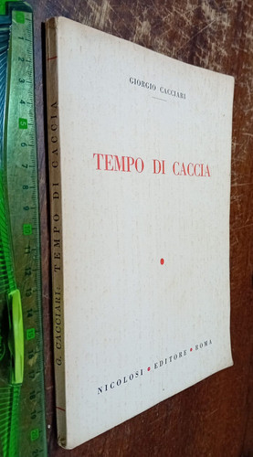 Libro tempo caccia - di,