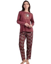 Pigiama donna invernale Disney Minnie Mouse Art. 63308 in scatola