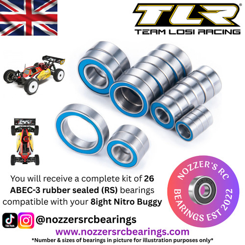 Kit cuscinetti completo losi - kit,