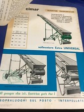 brochure elevatori CIMAR BAGNOLO IN PIANO REGGIO EMILIA