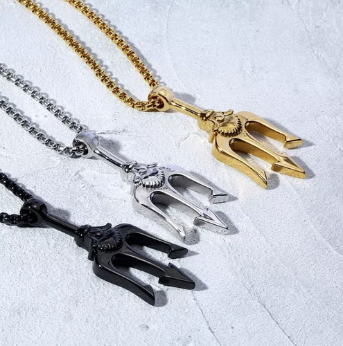 Collana tridente uomo - tridente,