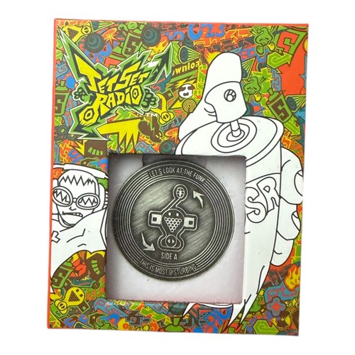 Jet set radio - moneta, medaglia