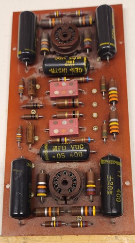 Scheda driver stereo vintage