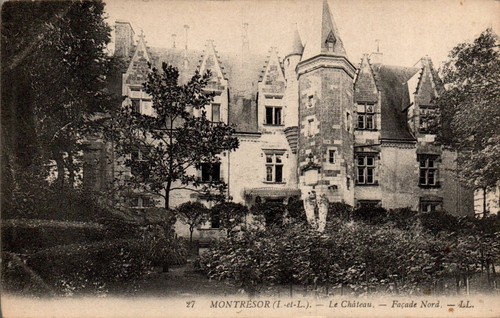 Cpa montrésor le château - -,