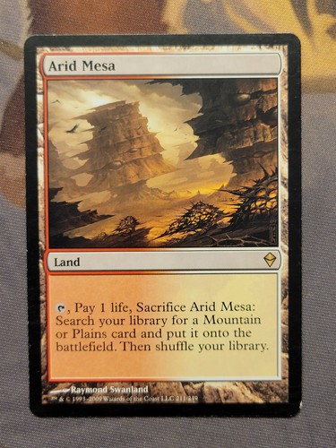 Arid mesa zendikar raro - zendikar,
