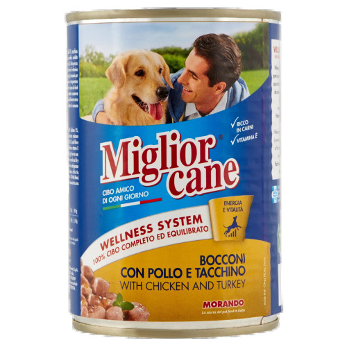 Migliorcane bocconi pollo - pollo, e