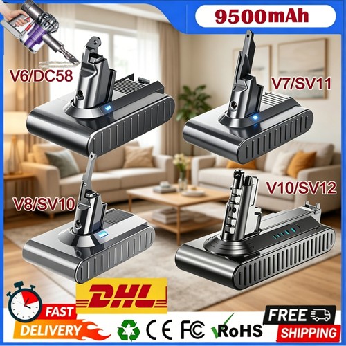 Batteria 9500 mah - dyson, v6